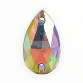 17×28mm Ghost Light Teardrop AAAAA Glass Crystal – Sew-On Gems